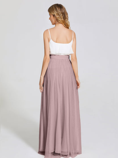 Hayden Two Pieces Tulle Bridesmaid Skirt