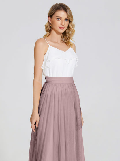 Hayden Two Pieces Tulle Bridesmaid Skirt
