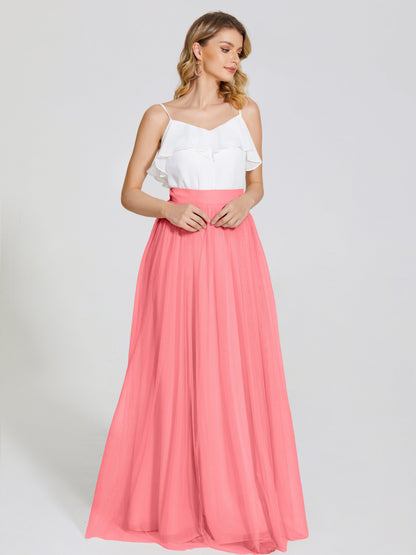 Hayden Two Pieces Tulle Bridesmaid Skirt