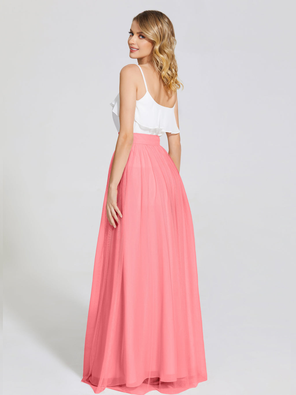 Hayden Two Pieces Tulle Bridesmaid Skirt
