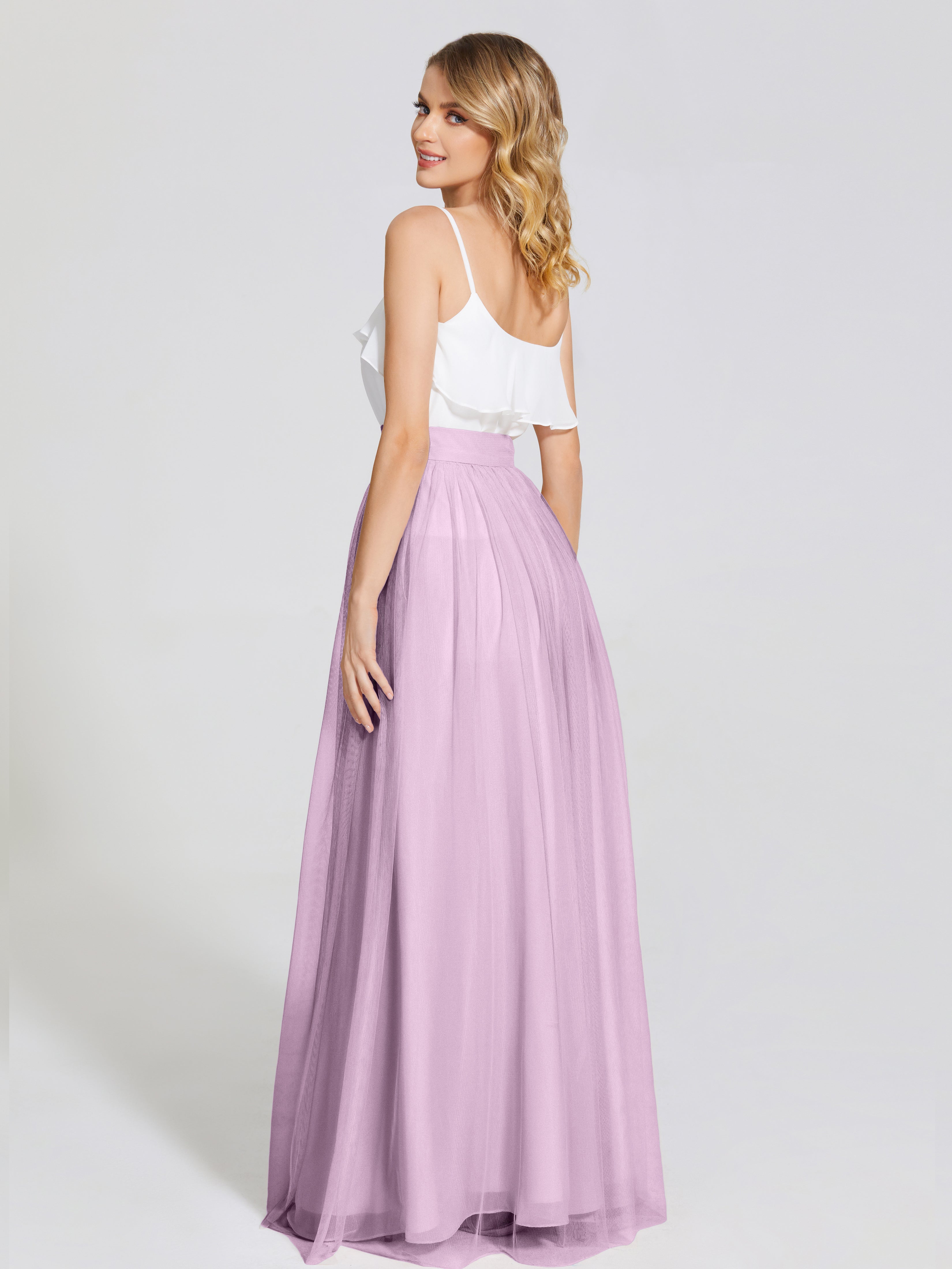 Hayden Two Pieces Tulle Bridesmaid Skirt