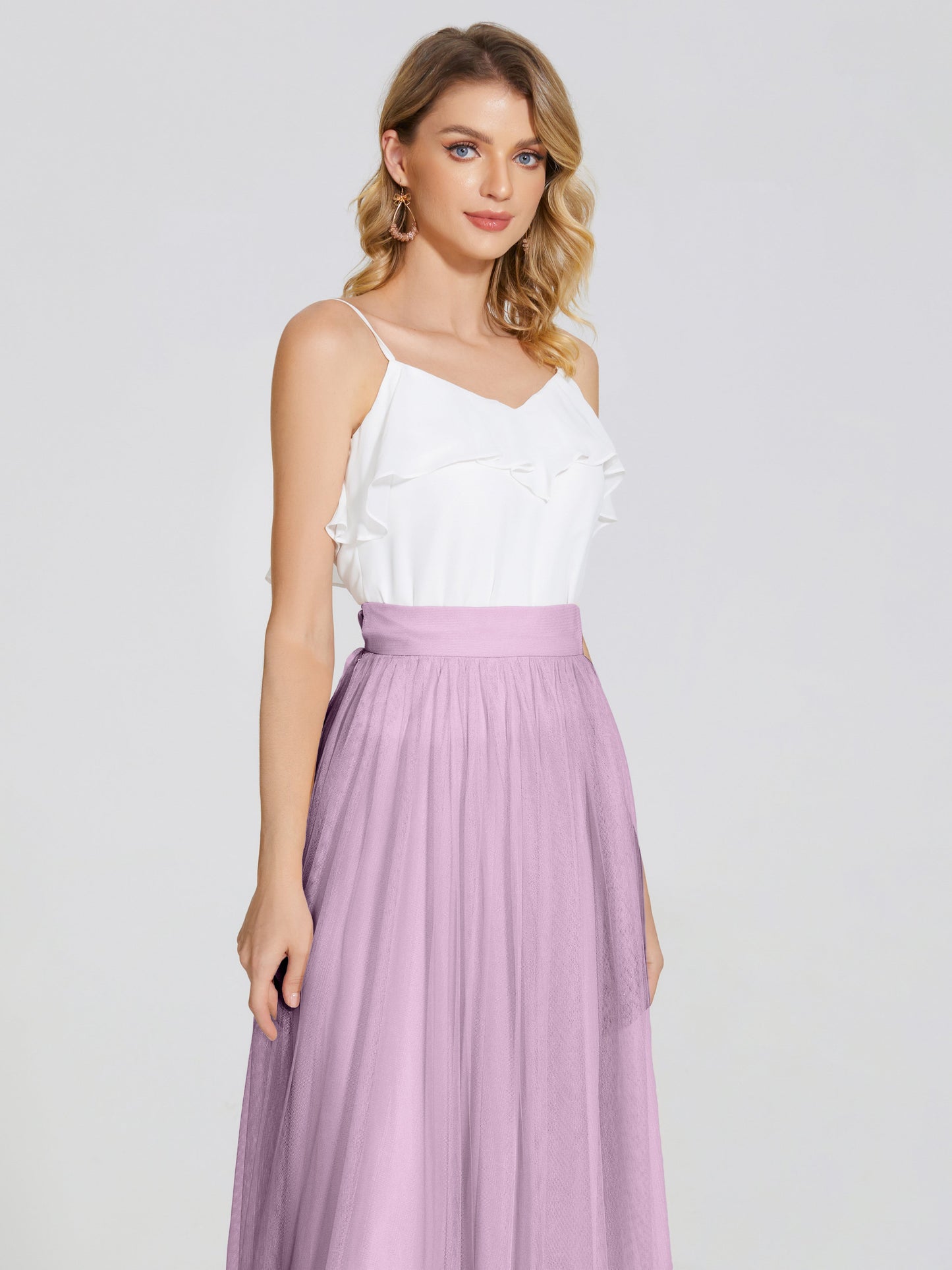 Hayden Two Pieces Tulle Bridesmaid Skirt