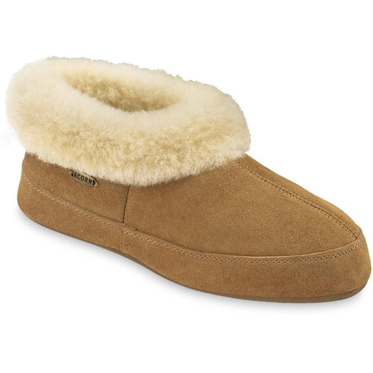 Acorn Womens Oh Ewe Ii Walnut Boot Slippers