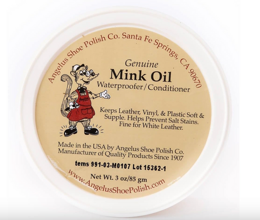 Angelus Mink Oil - Small Tub 3.4 Ounce