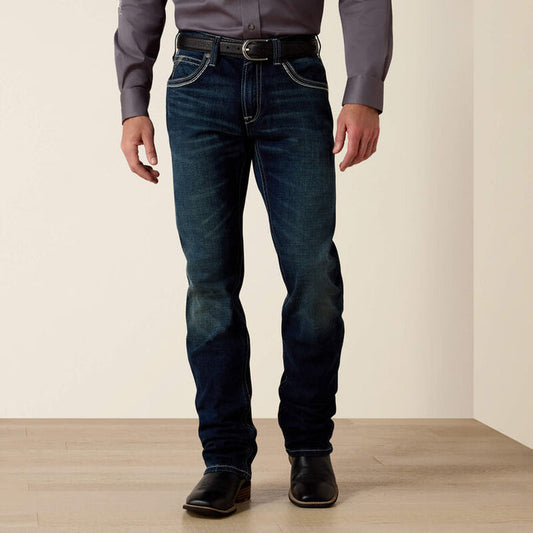 Ariat Mens M5 Slim Stretch Coltrane Stackable Straight Leg Jean
