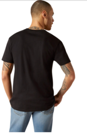 Ariat  Mens Viva Mexico T-Shirt Black