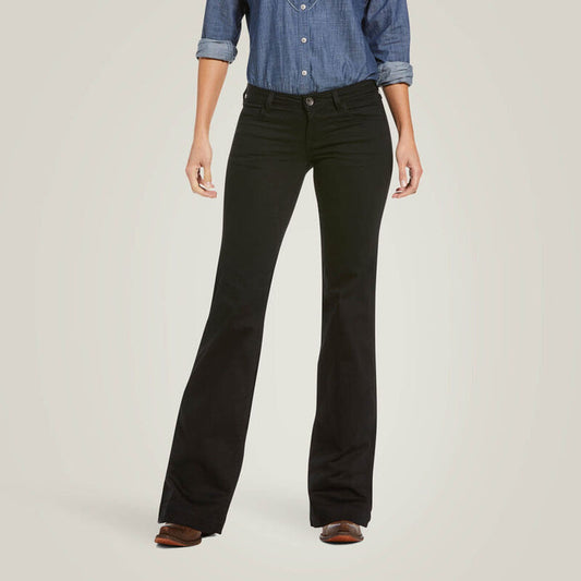 Ariat Women's Mid Rise Forever Wide Leg Jean