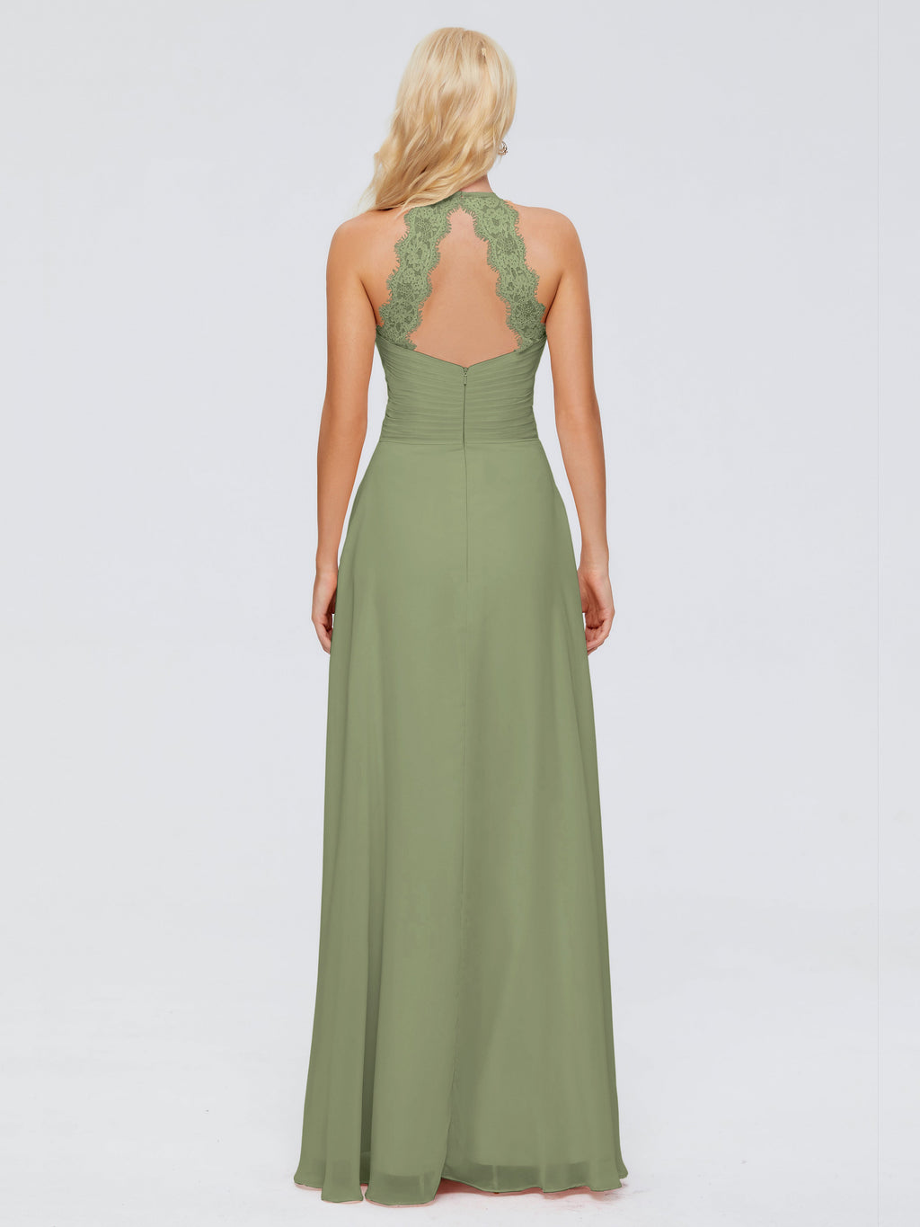 Arya Halter Chiffon Bridesmaid Dresses