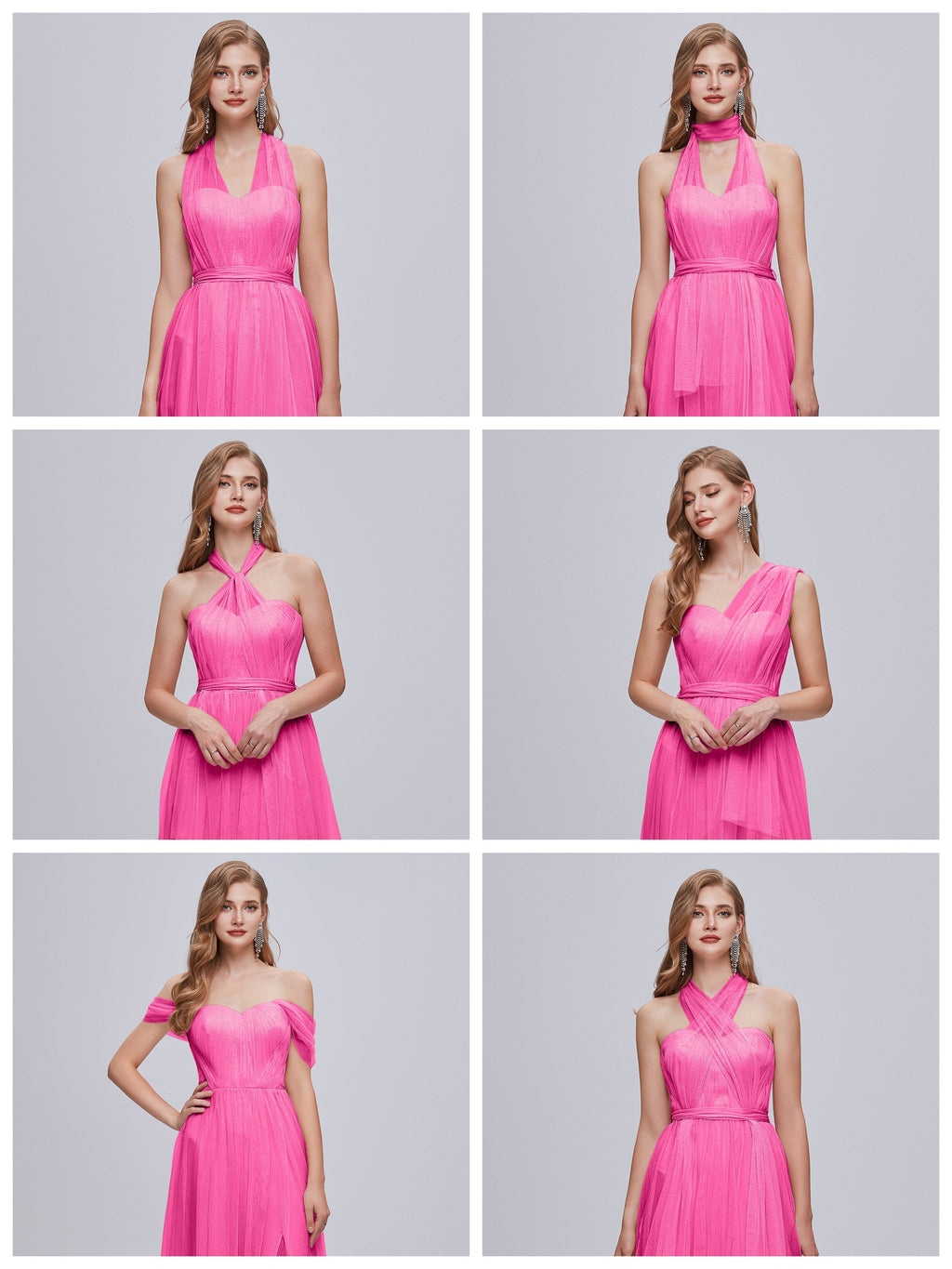 Ayla Infinity Tulle Bridesmaid Dress