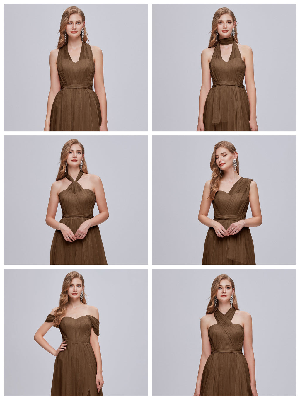 Ayla Infinity Tulle Bridesmaid Dress