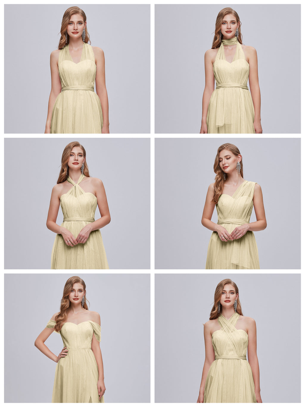 Ayla Infinity Tulle Bridesmaid Dress