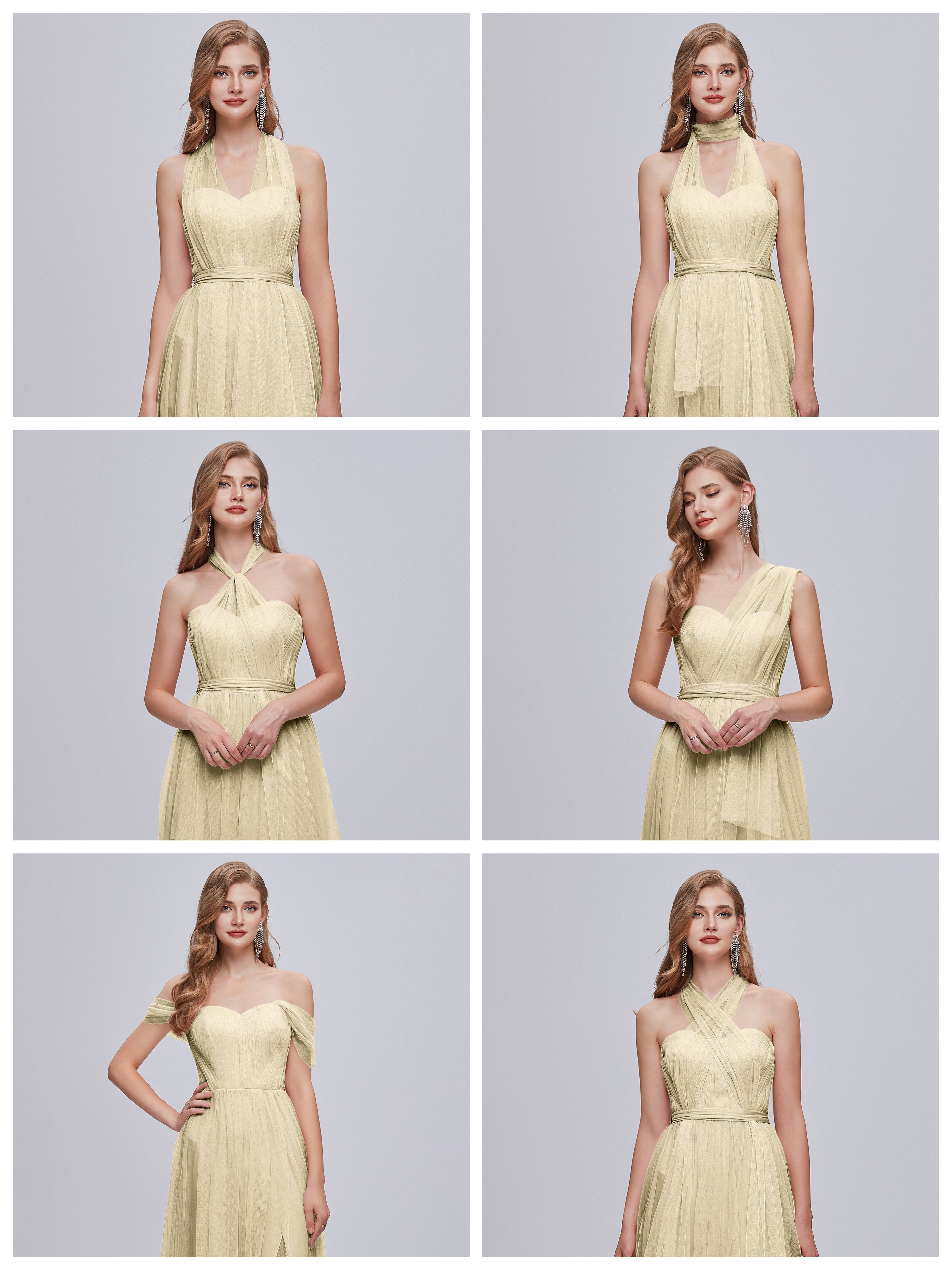 Ayla Infinity Tulle Bridesmaid Dress