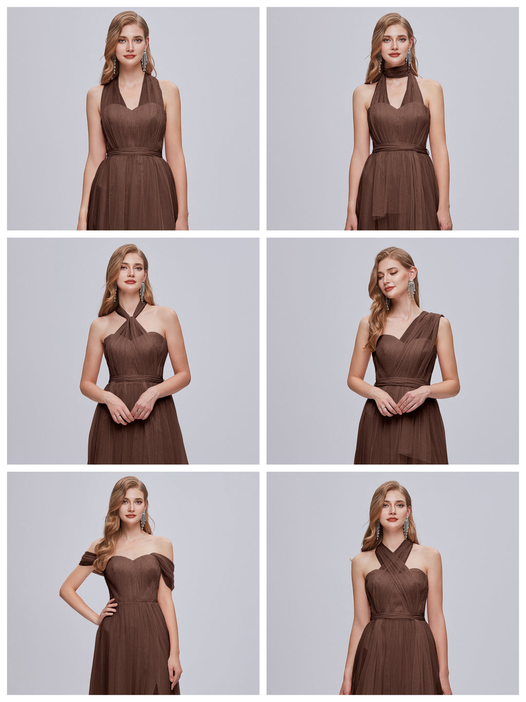 Ayla Infinity Tulle Bridesmaid Dress
