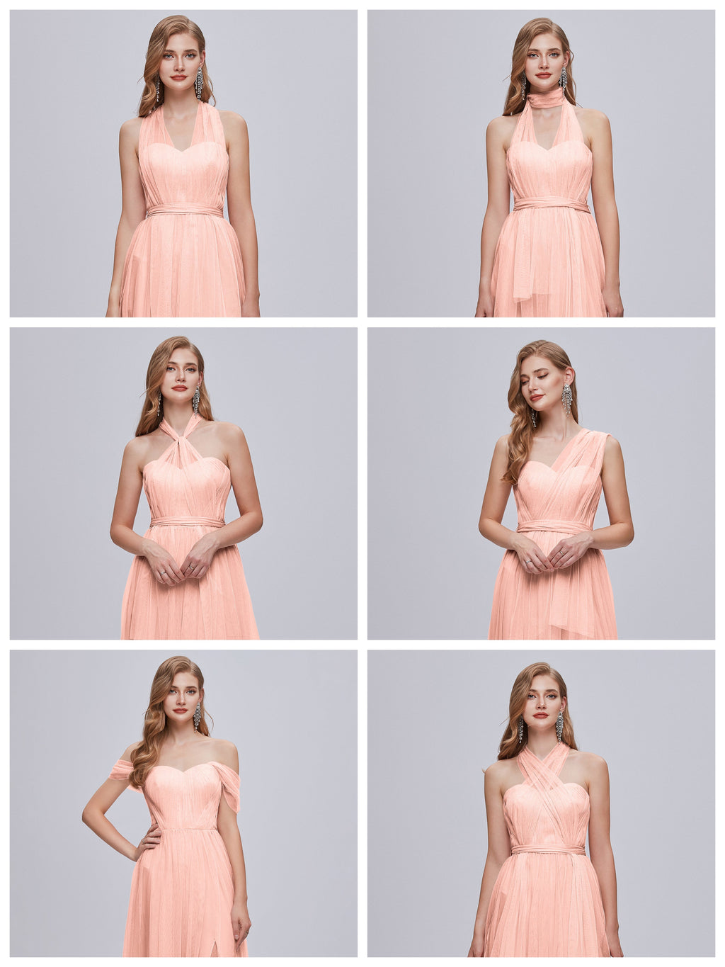 Ayla Infinity Tulle Bridesmaid Dress