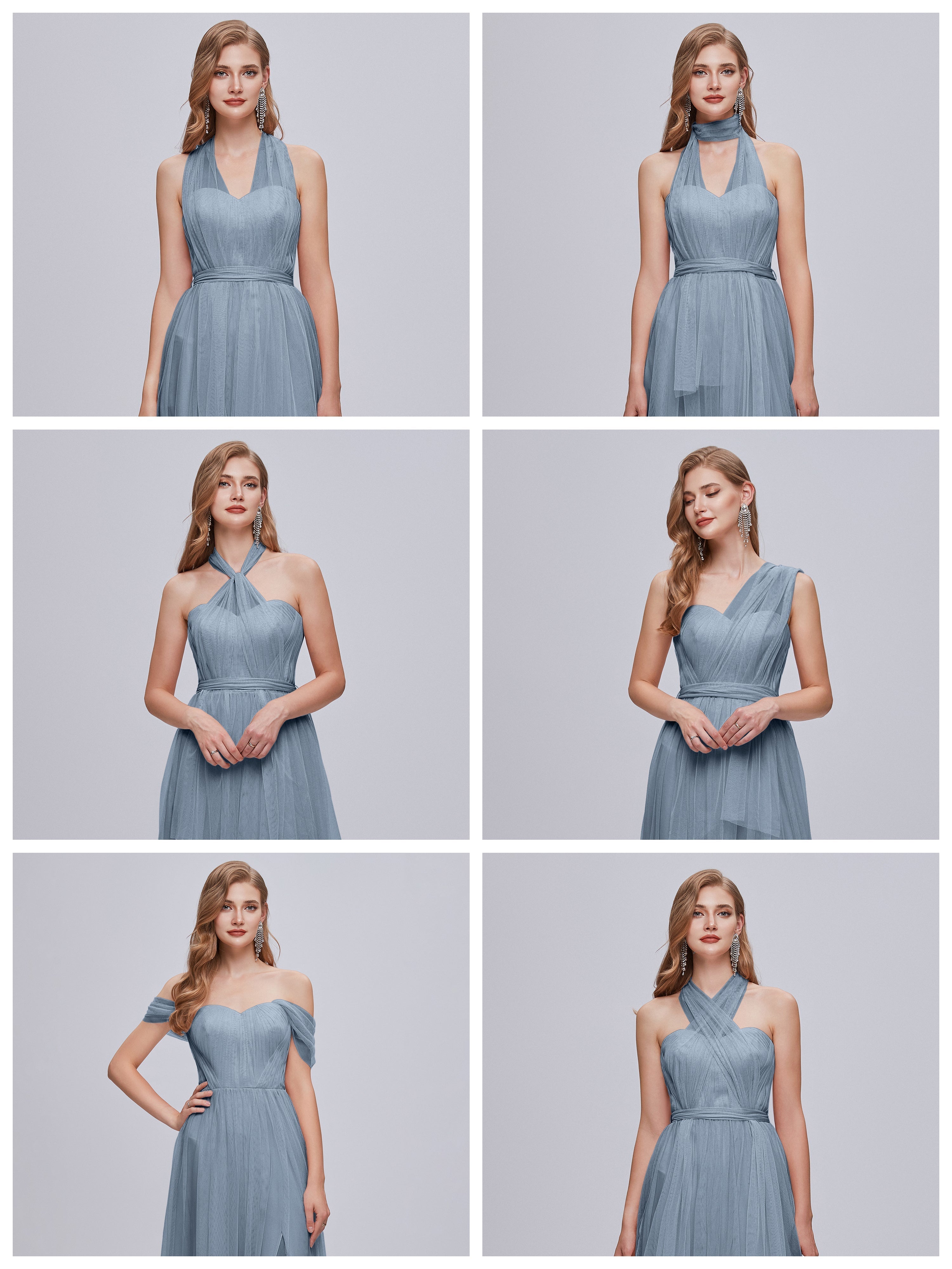 Ayla Infinity Tulle Bridesmaid Dress
