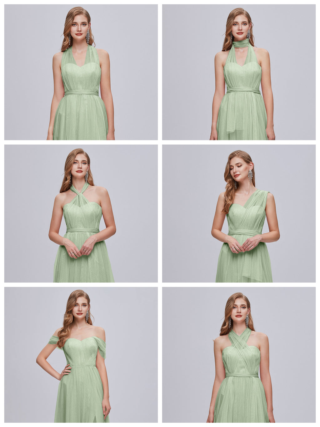 Ayla Infinity Tulle Bridesmaid Dress