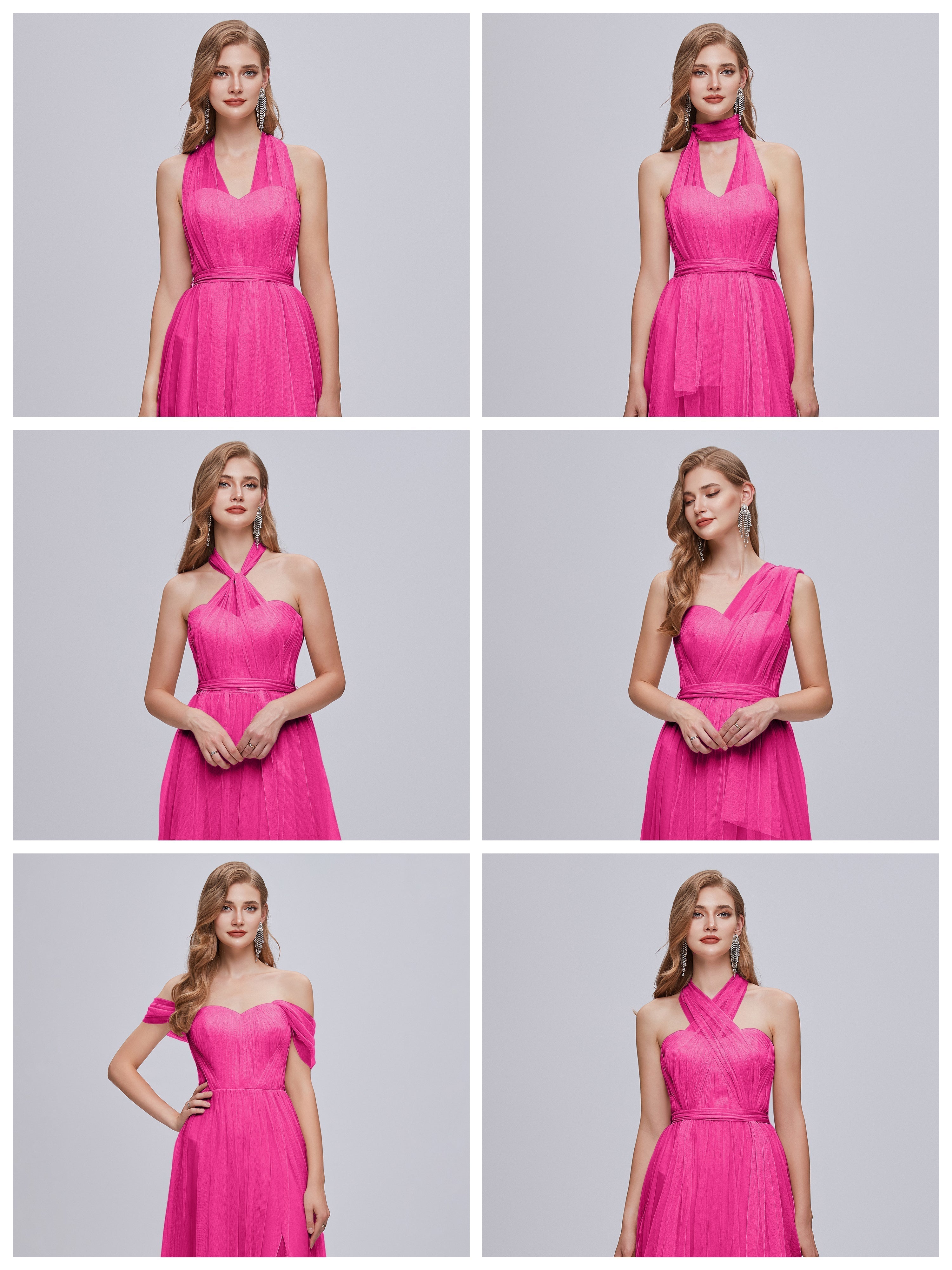 Ayla Infinity Tulle Bridesmaid Dress