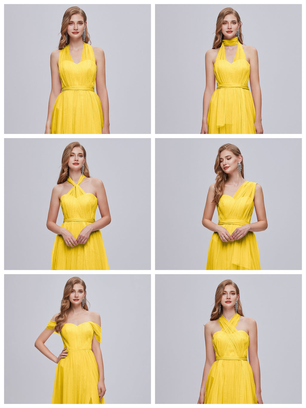 Ayla Infinity Tulle Bridesmaid Dress
