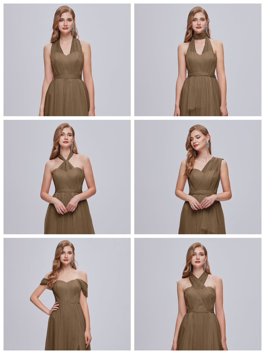 Ayla Infinity Tulle Bridesmaid Dress
