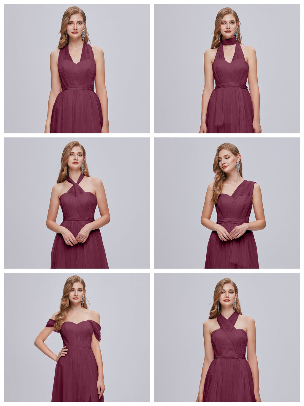 Ayla Infinity Tulle Bridesmaid Dress