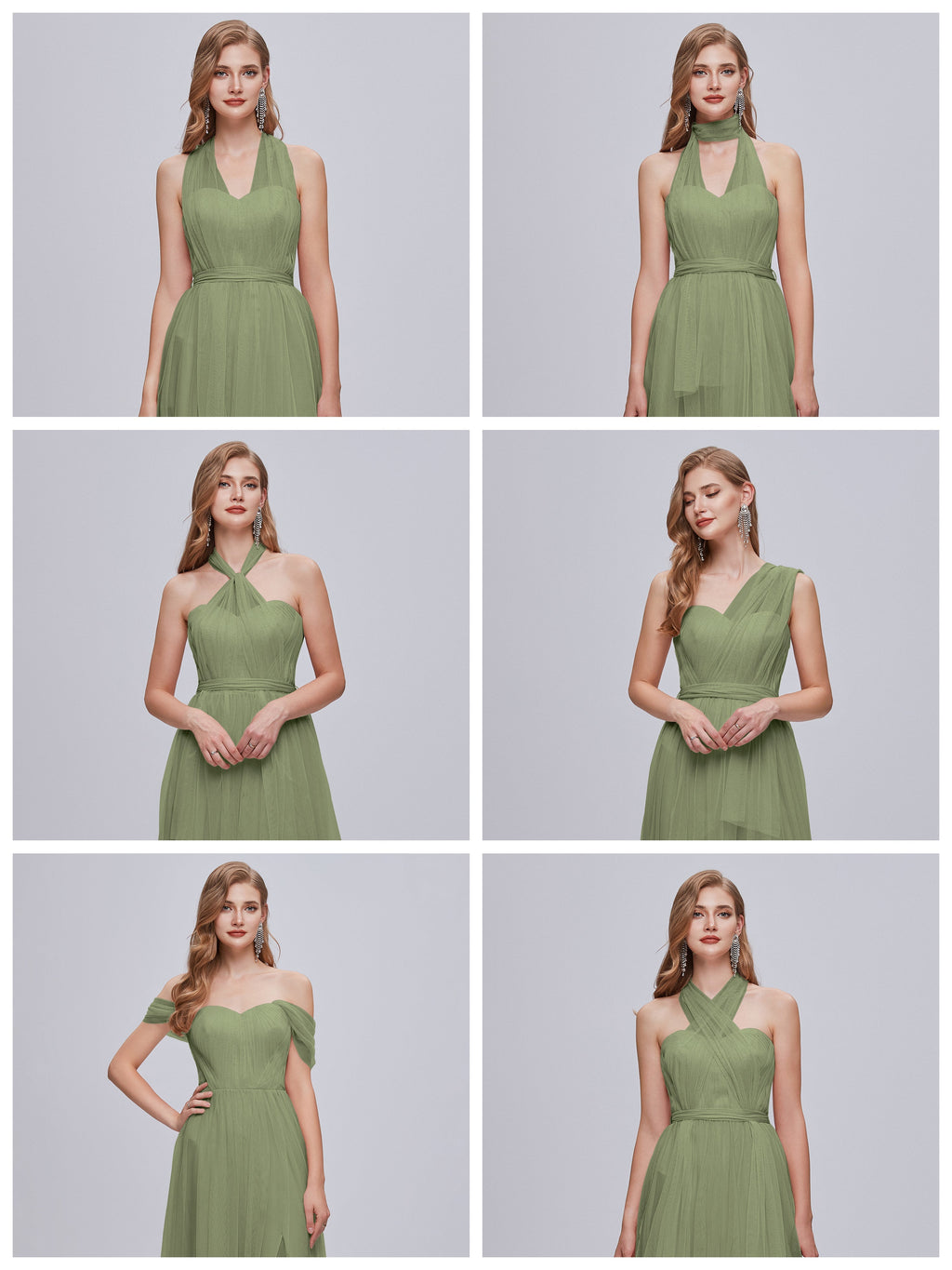Ayla Infinity Tulle Bridesmaid Dress