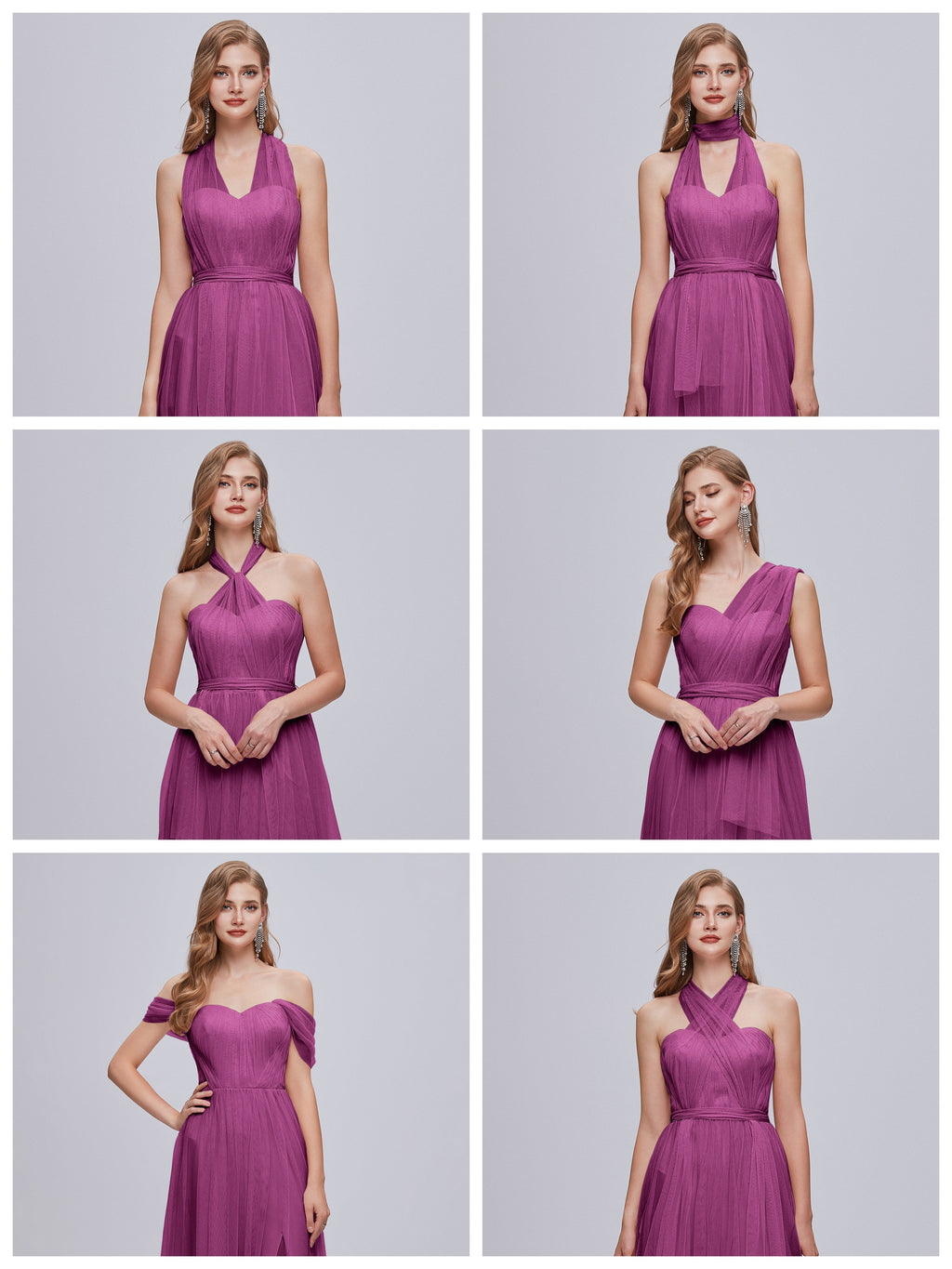 Ayla Infinity Tulle Bridesmaid Dress