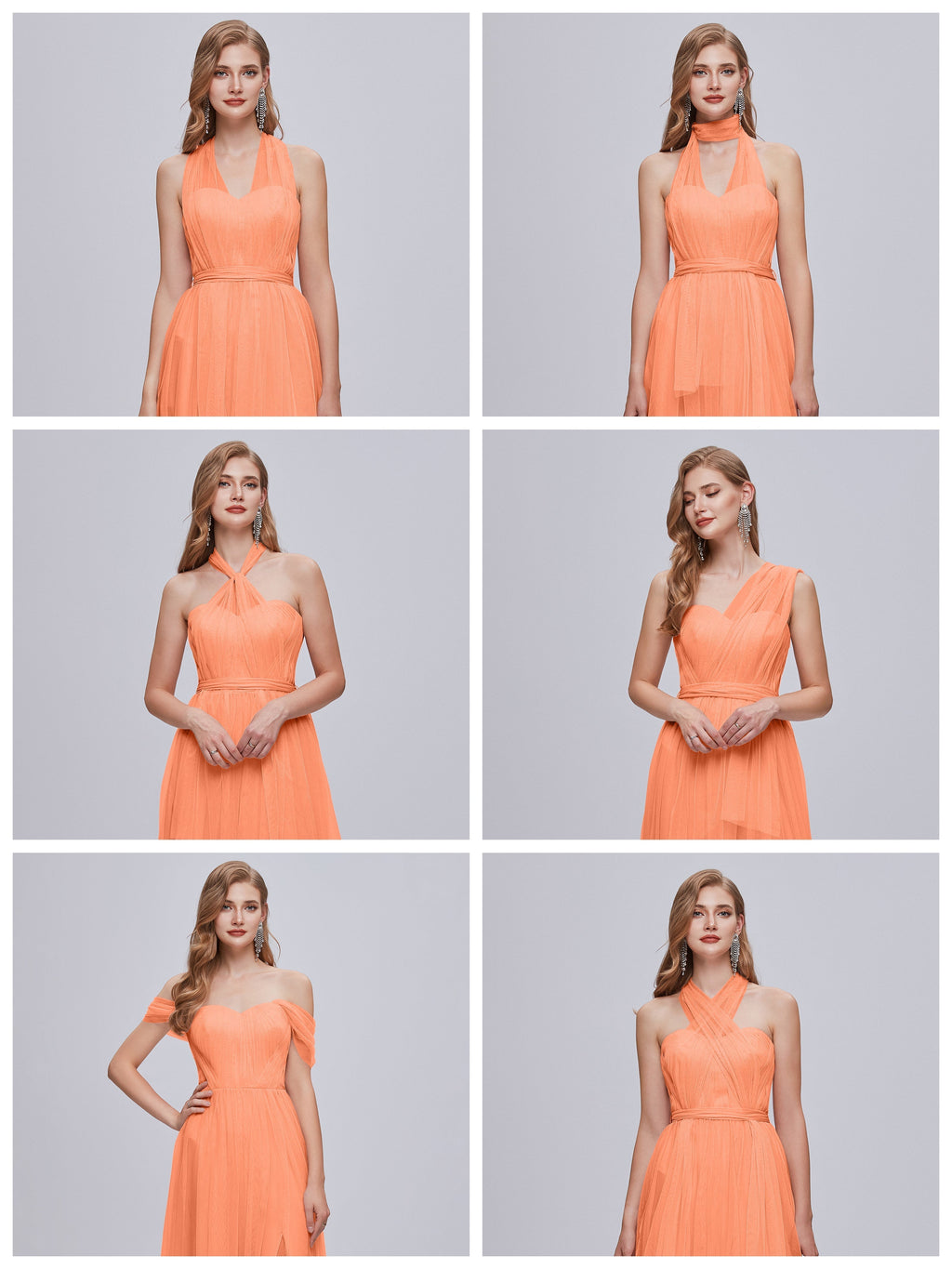 Ayla Infinity Tulle Bridesmaid Dress