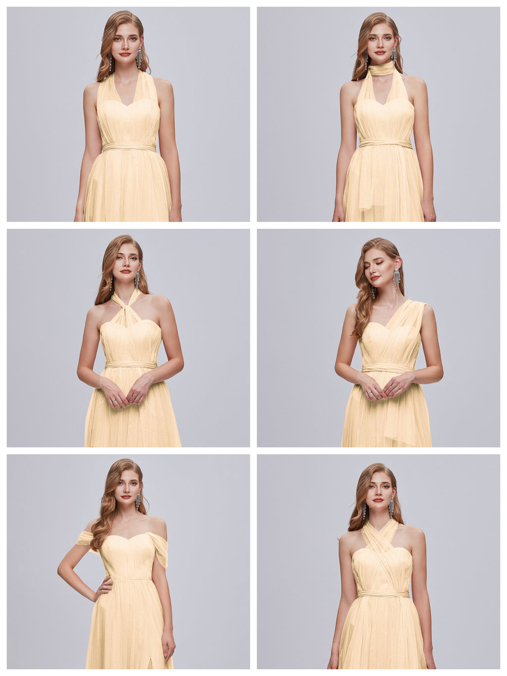 Ayla Infinity Tulle Bridesmaid Dress