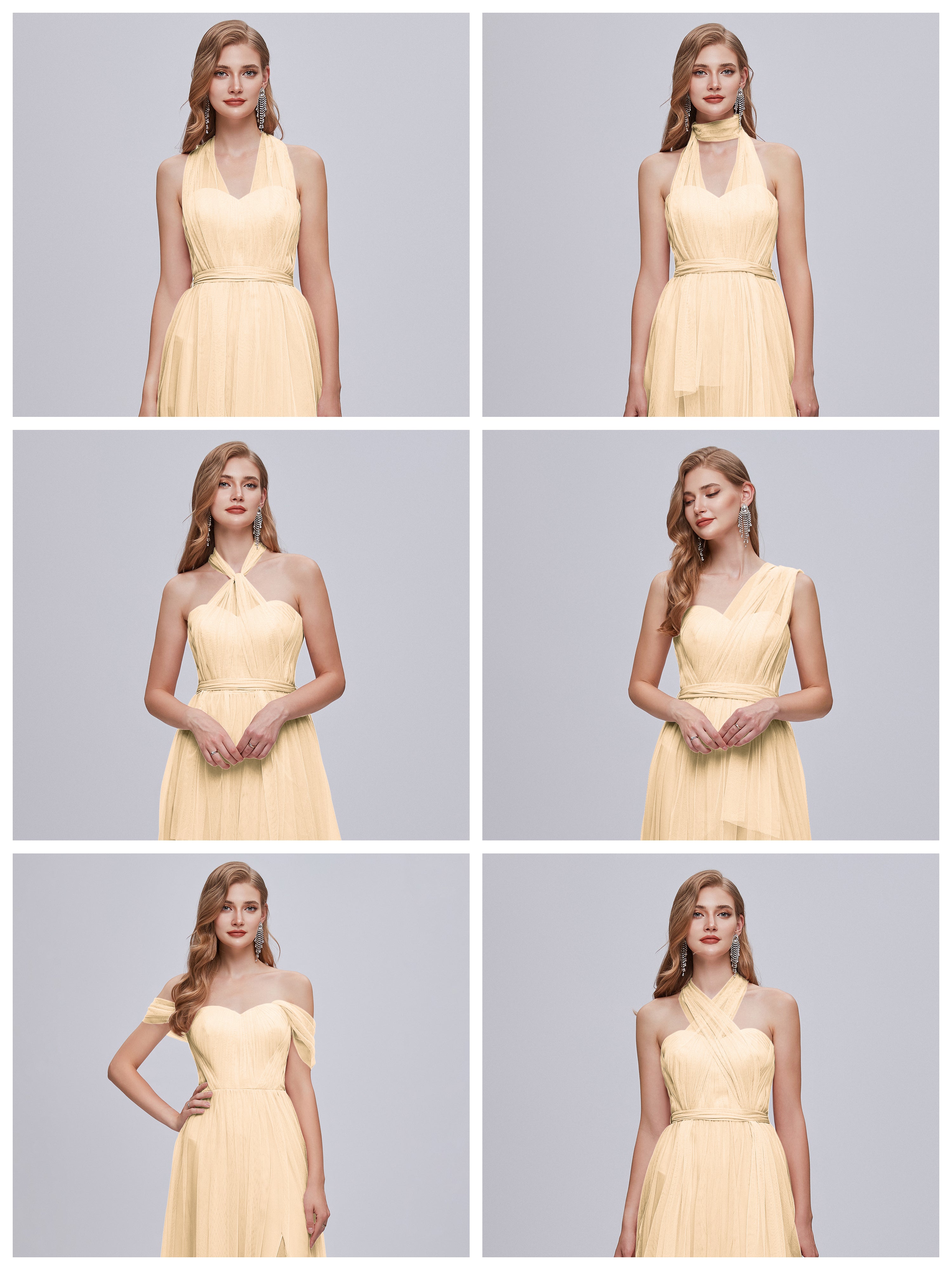 Ayla Infinity Tulle Bridesmaid Dress