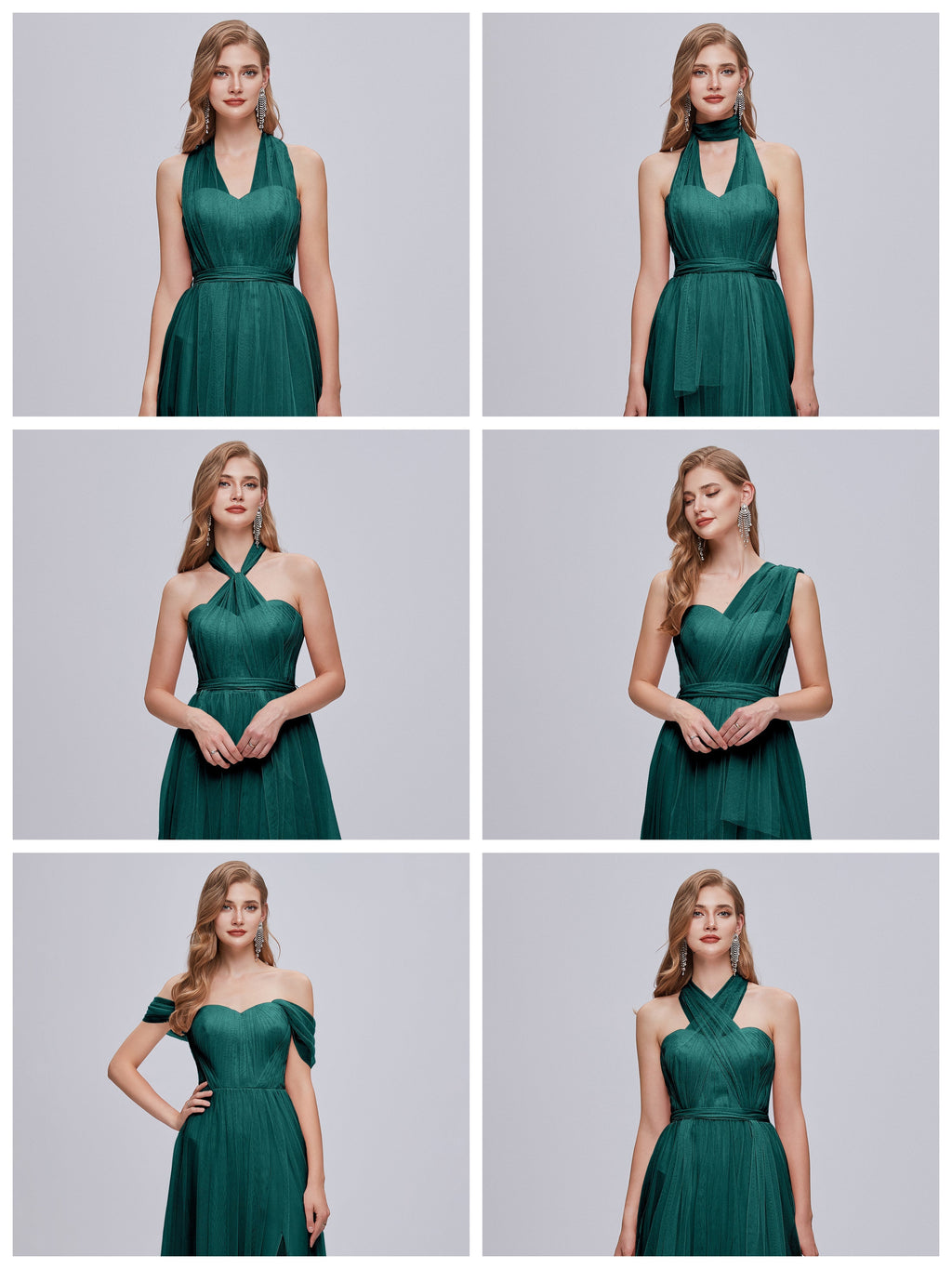 Ayla Infinity Tulle Bridesmaid Dress