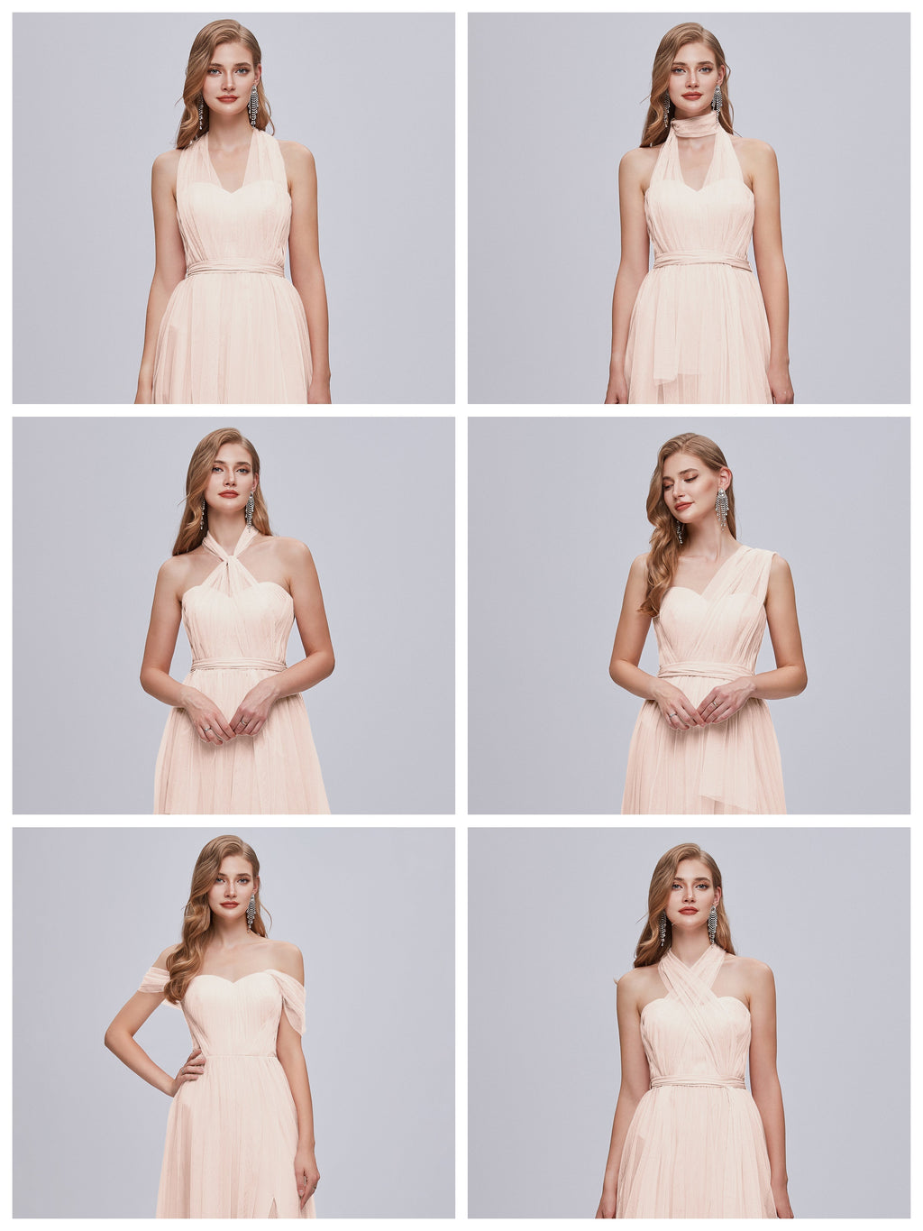 Ayla Infinity Tulle Bridesmaid Dress