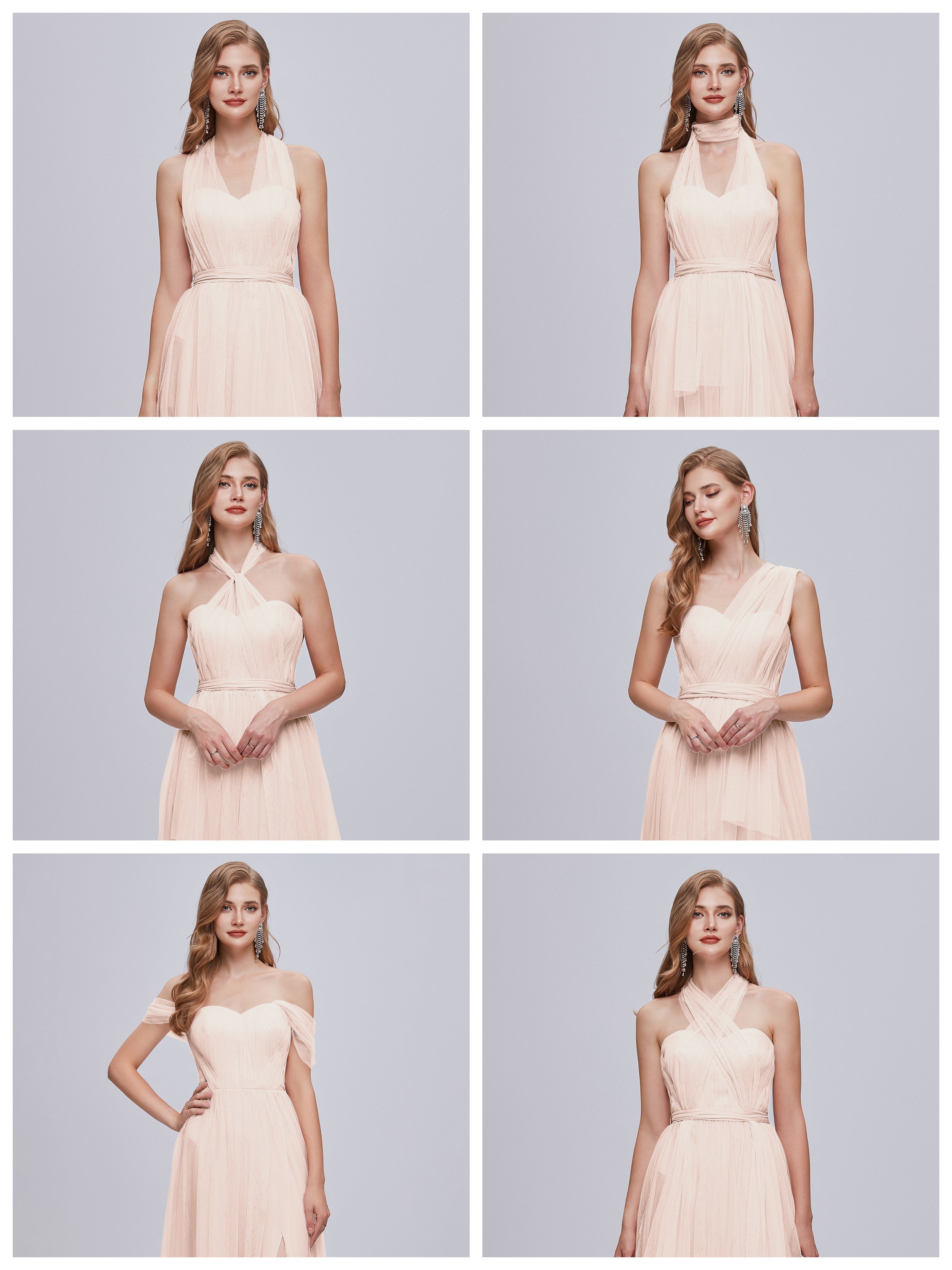 Ayla Infinity Tulle Bridesmaid Dress