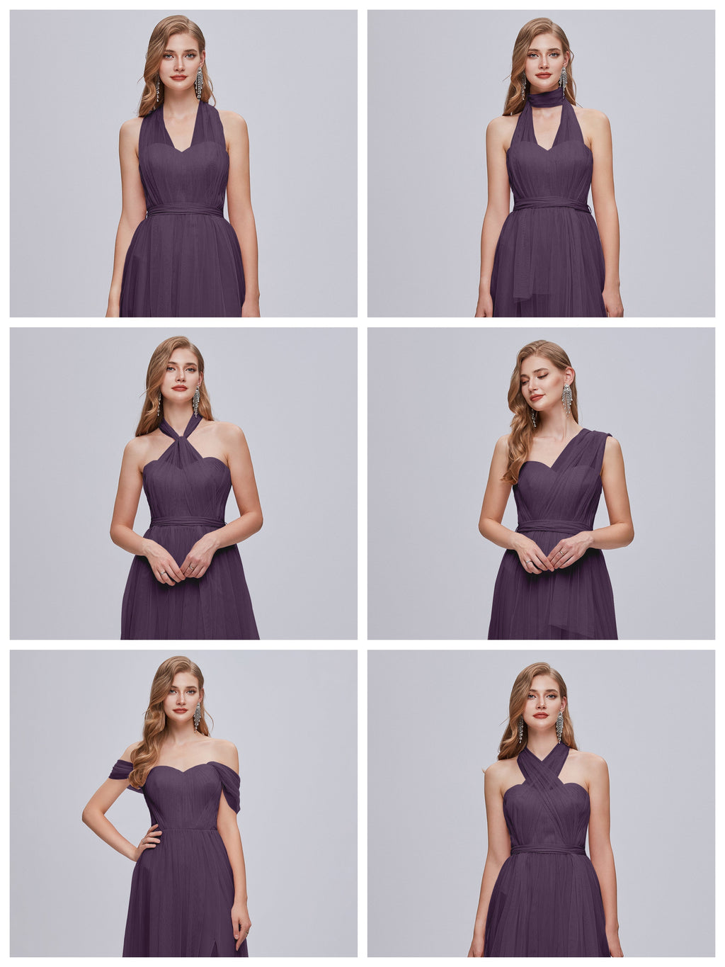 Ayla Infinity Tulle Bridesmaid Dress