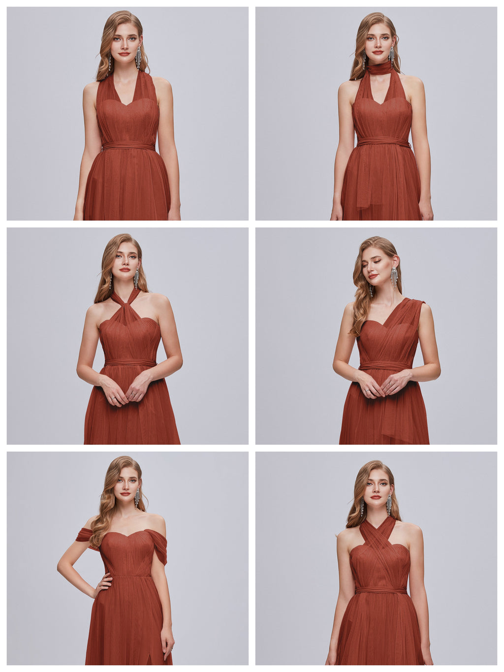 Ayla Infinity Tulle Bridesmaid Dress
