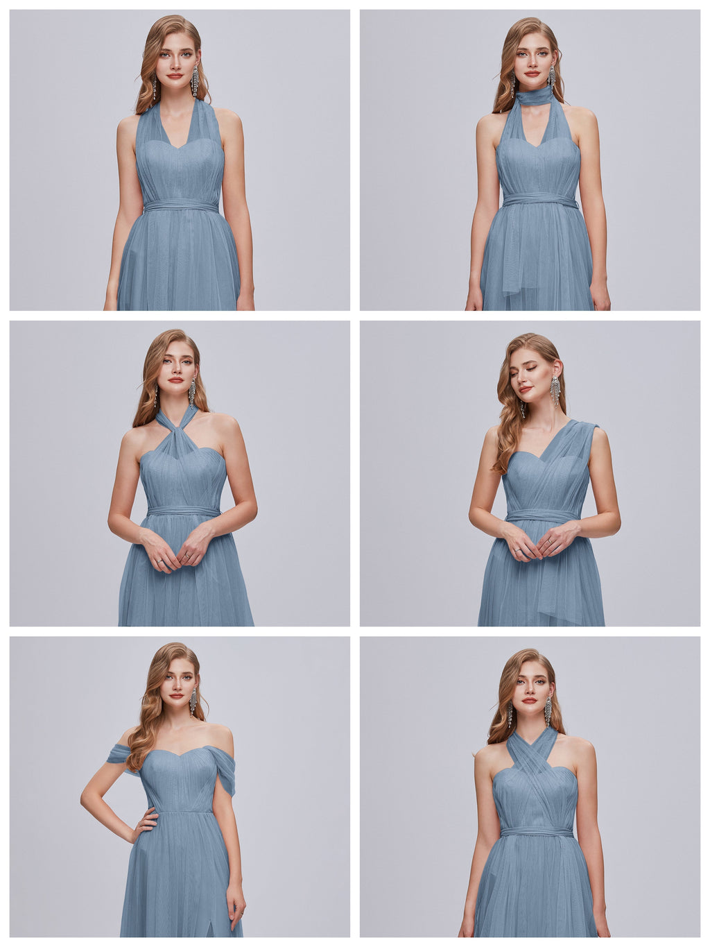 Ayla Infinity Tulle Bridesmaid Dress