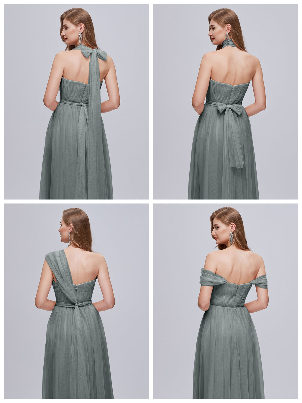 Ayla Infinity Tulle Bridesmaid Dress
