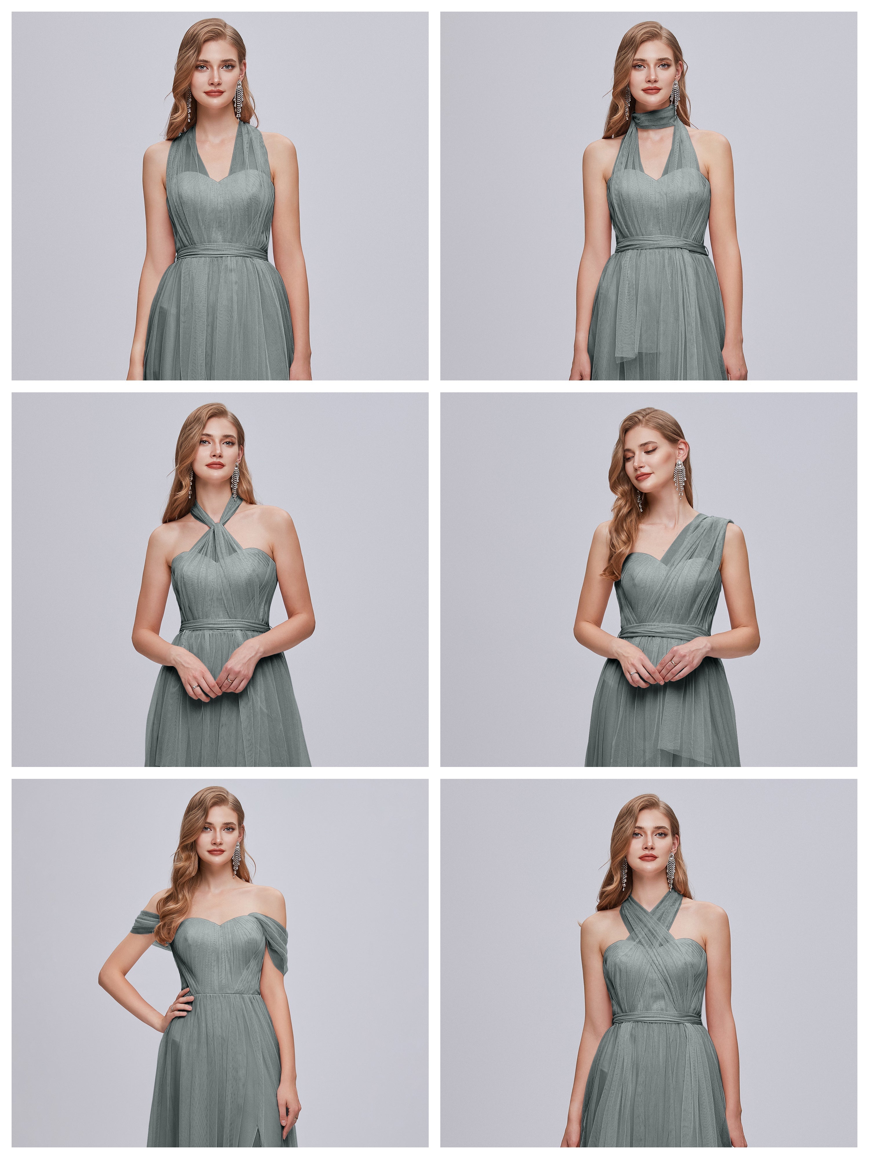 Ayla Infinity Tulle Bridesmaid Dress