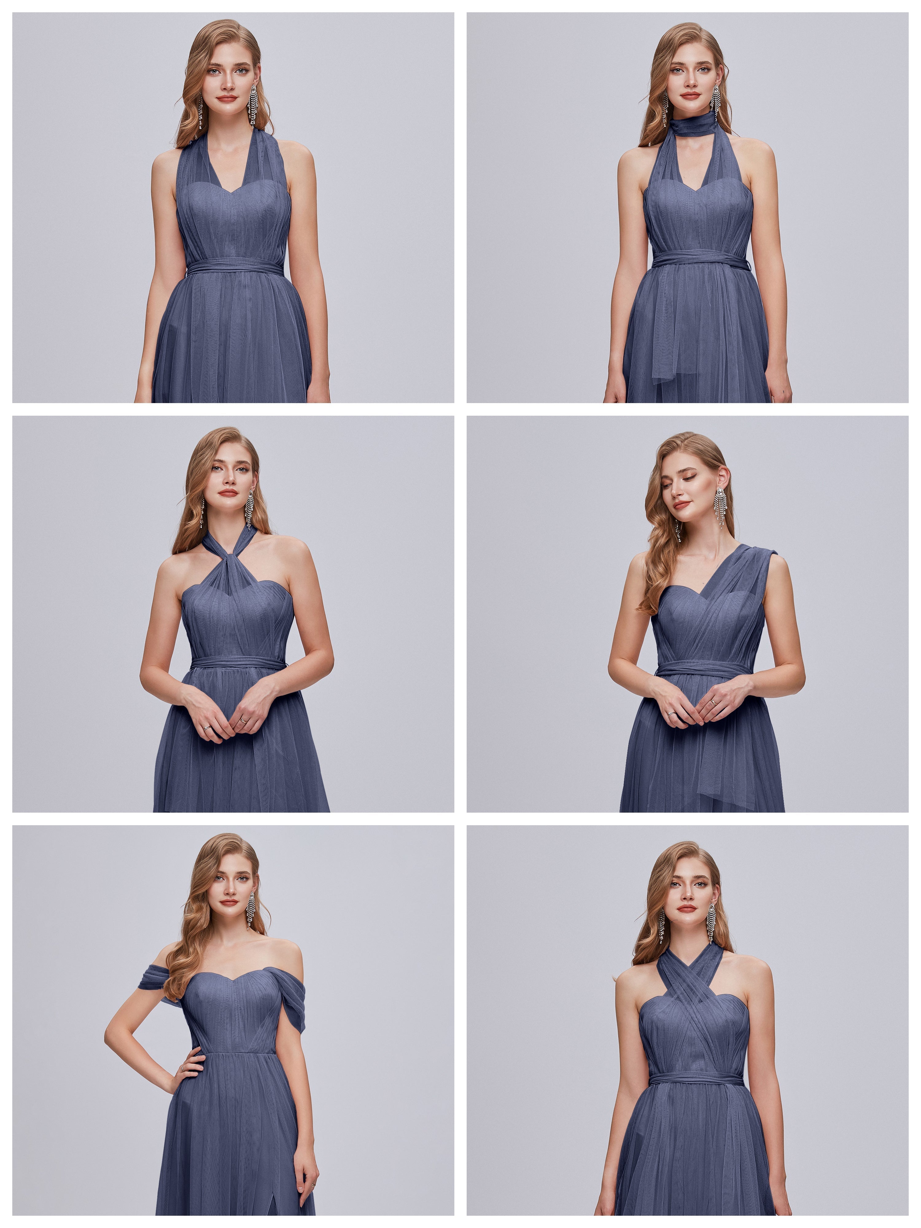 Ayla Infinity Tulle Bridesmaid Dress