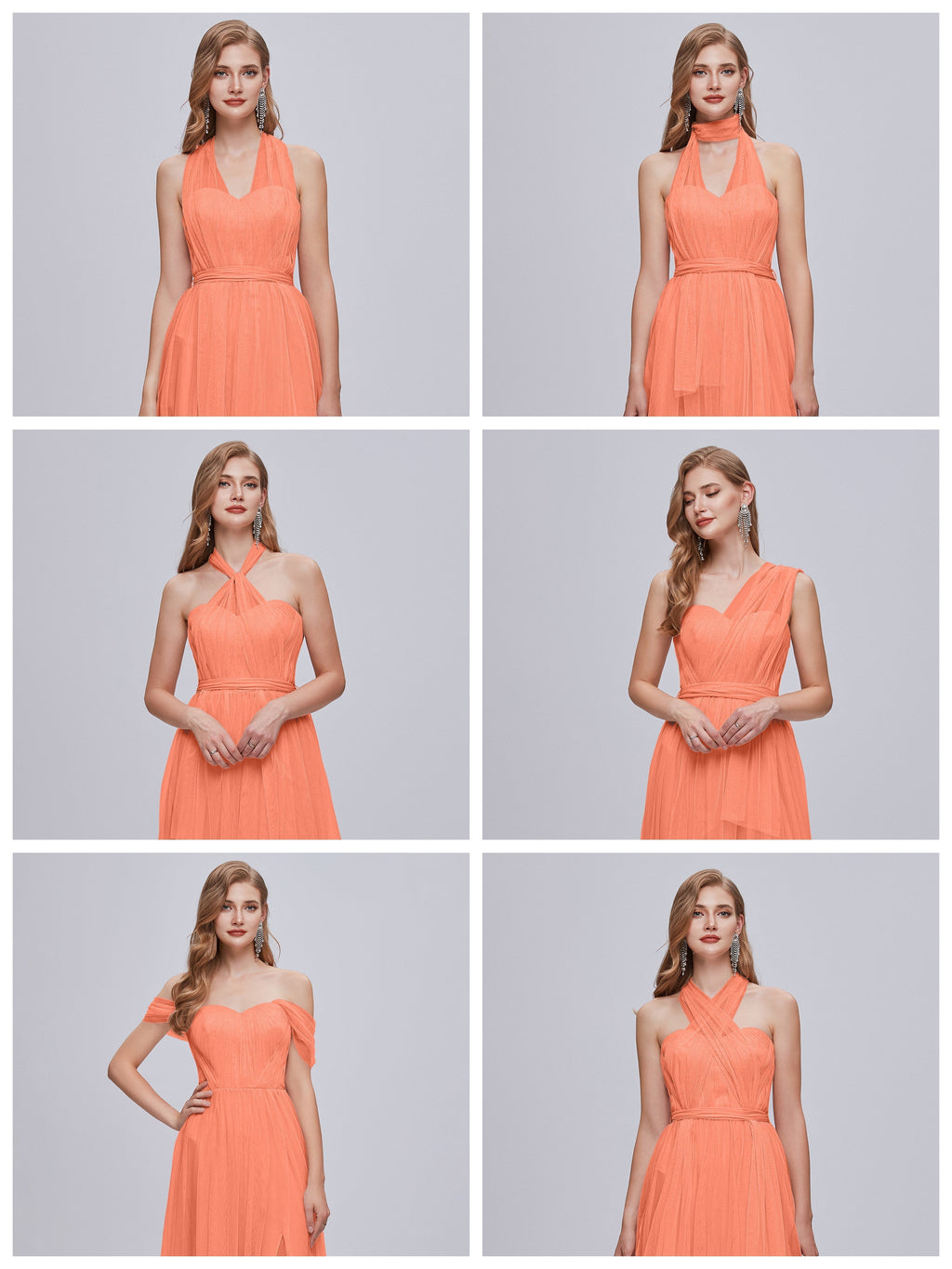 Ayla Infinity Tulle Bridesmaid Dress