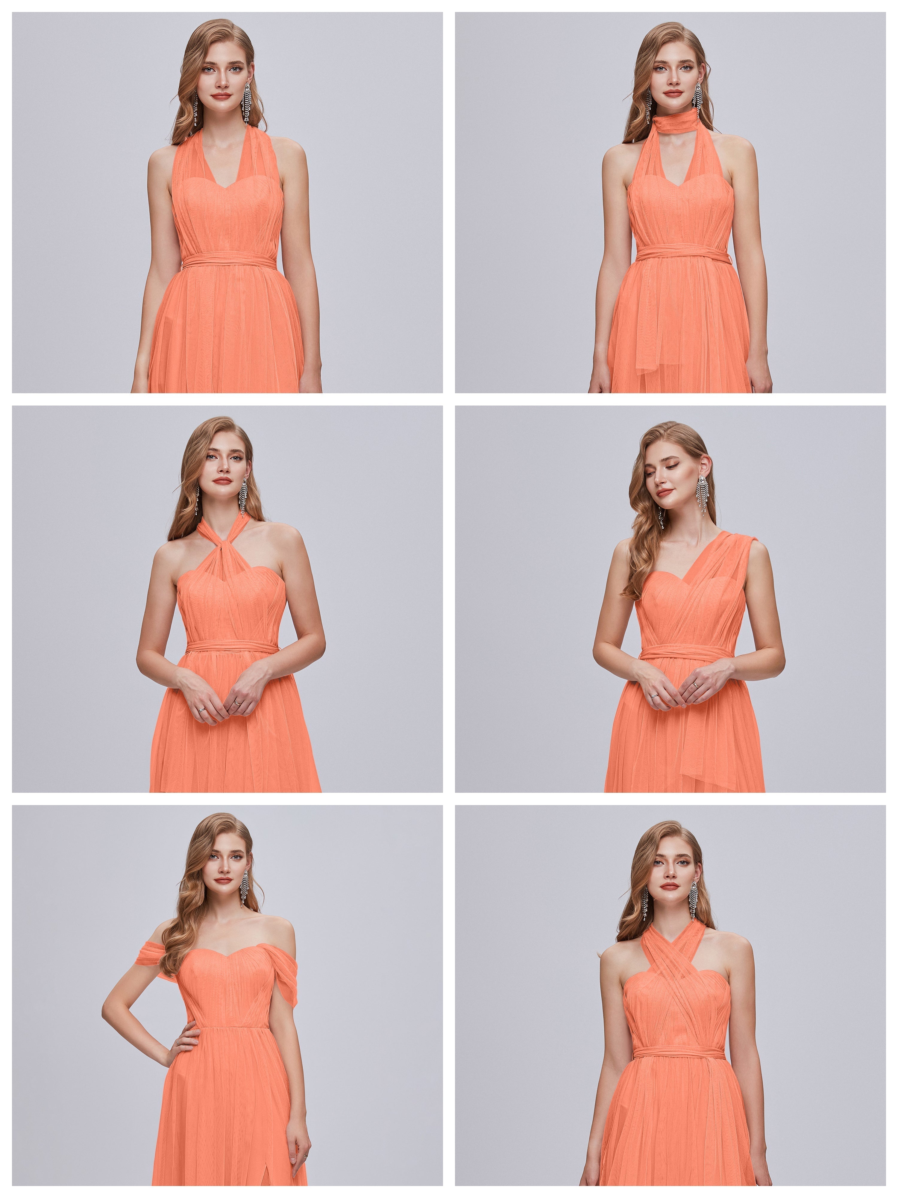 Ayla Infinity Tulle Bridesmaid Dress