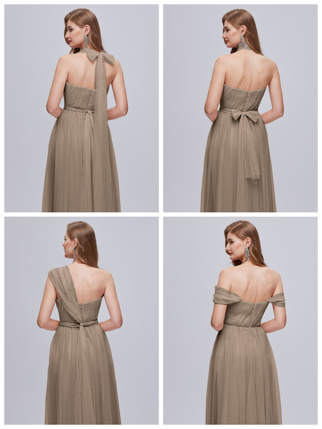 Ayla Infinity Tulle Bridesmaid Dress