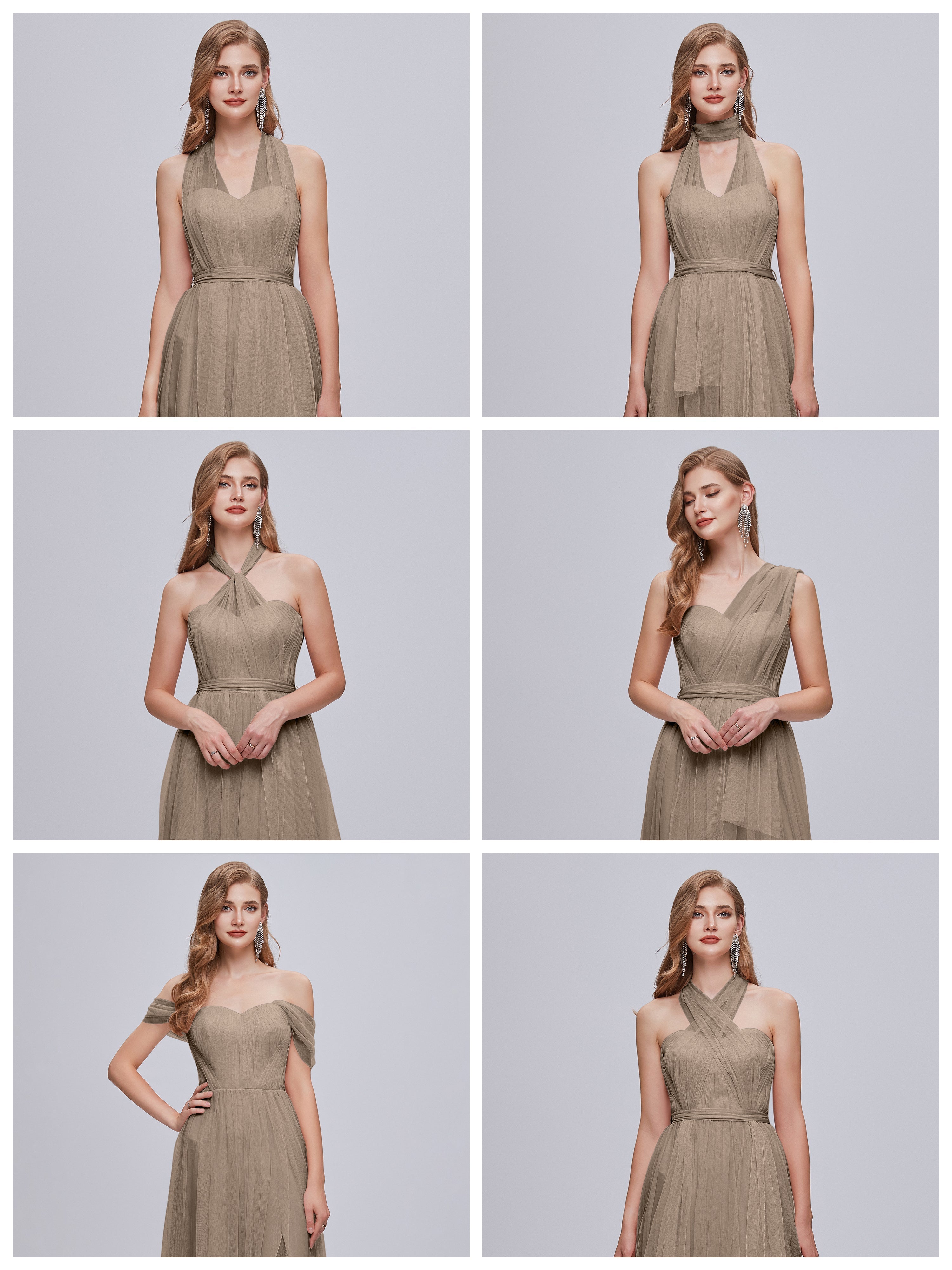 Ayla Infinity Tulle Bridesmaid Dress