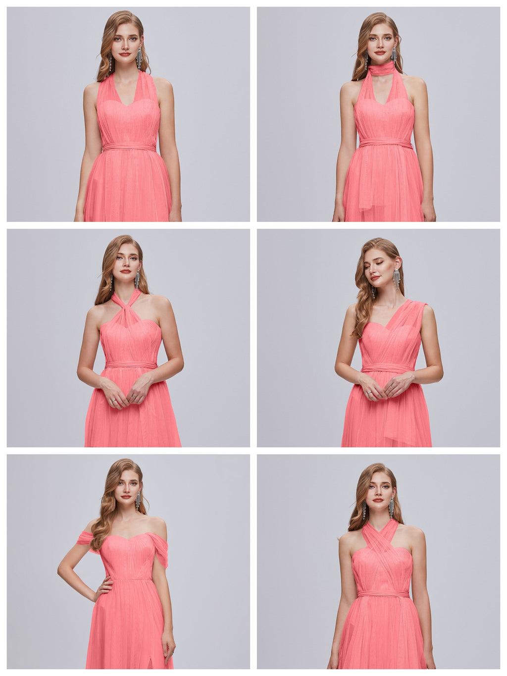 Ayla Infinity Tulle Bridesmaid Dress