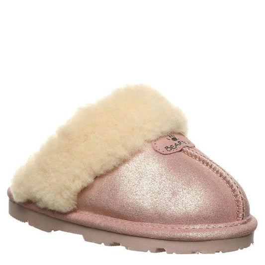Bearpaw Loki Kids Slipper Pink Glitter