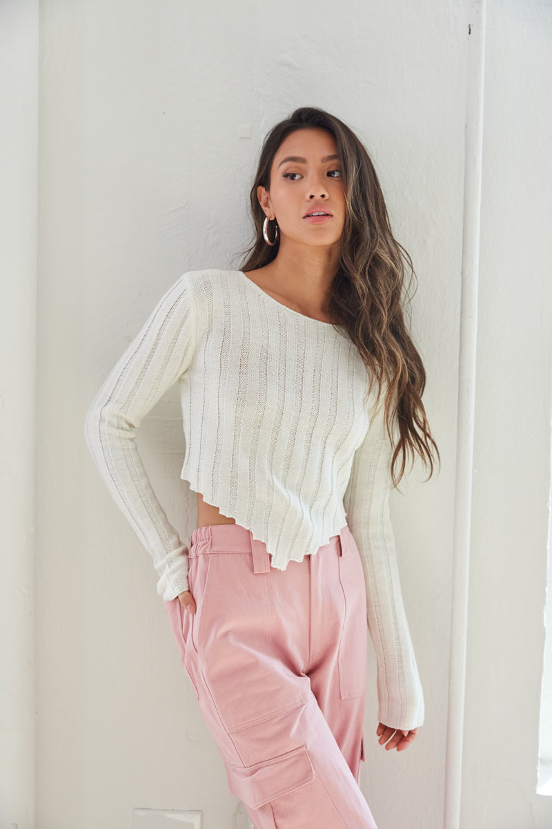 Becka Knit Crop Top