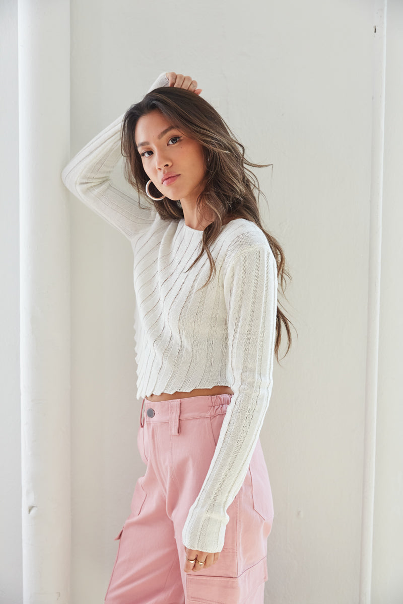 Becka Knit Crop Top