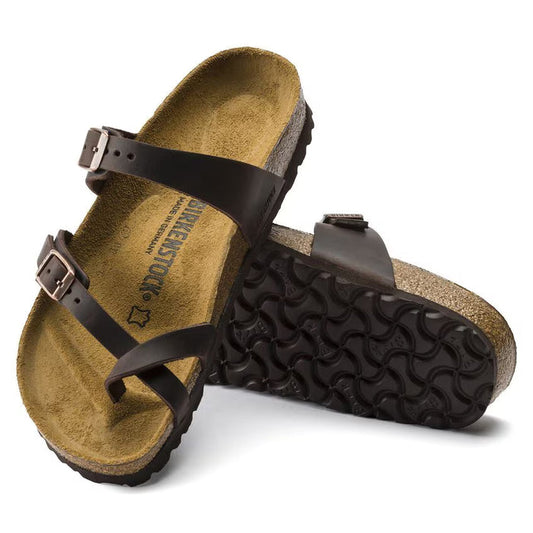 Birkenstock Women's Mayari Oiled Leather Habana Sandal