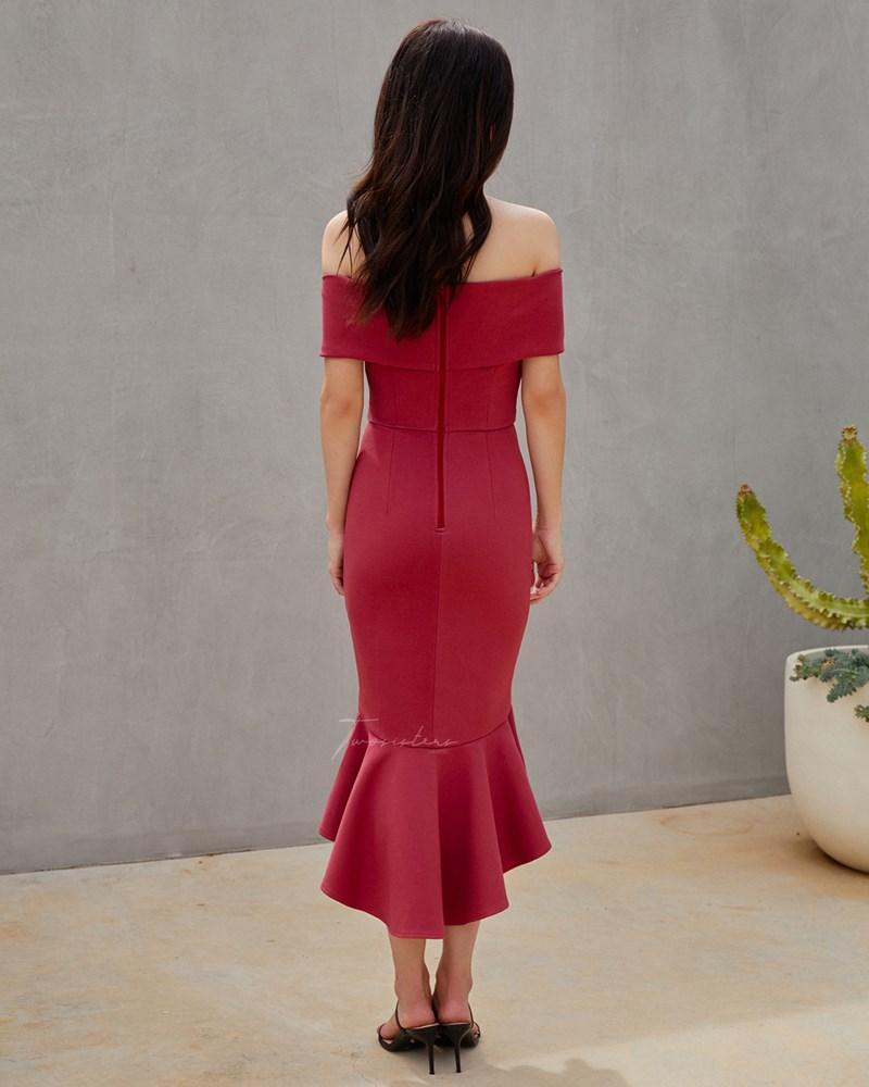 Brienne Dress - Watermelon