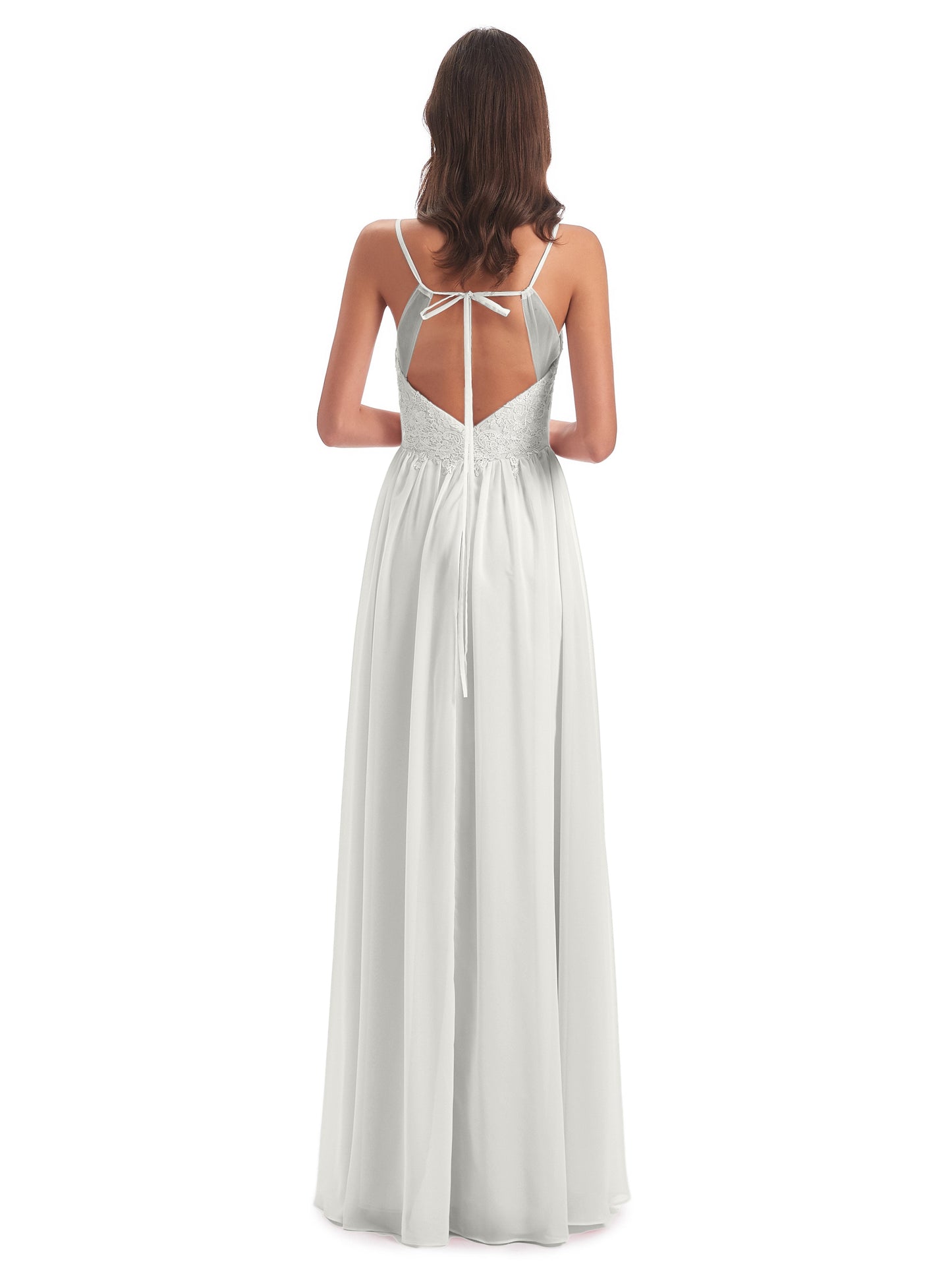 Addison Spaghetti Straps Lace Bridesmaid Dresses