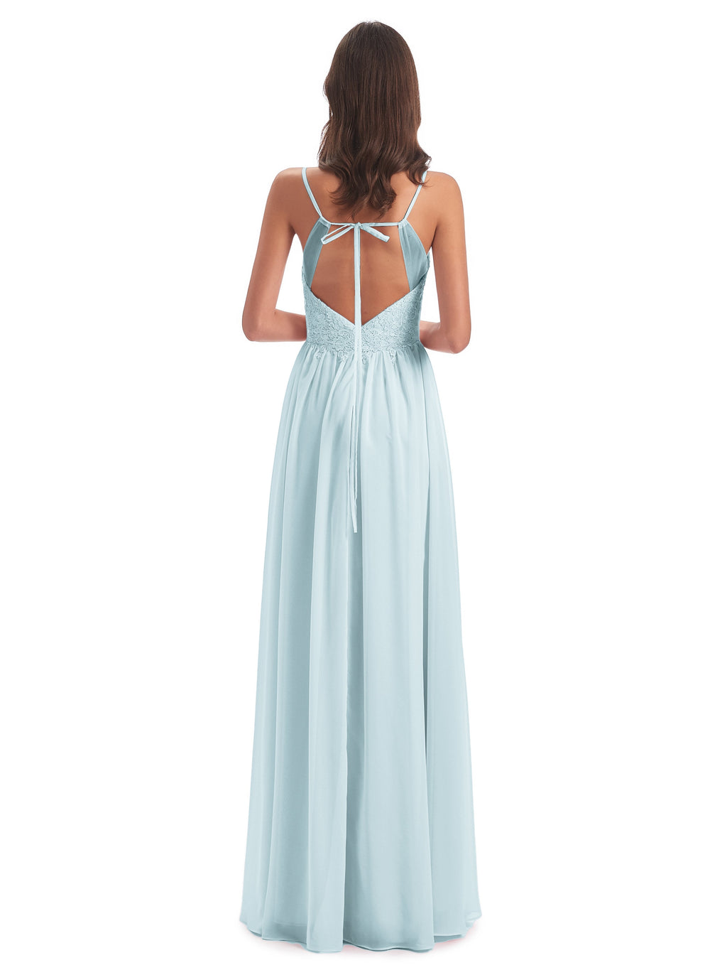 Addison Spaghetti Straps Lace Bridesmaid Dresses